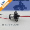 2 wire capsule slip ring electrical induction motor swivel