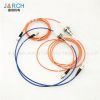 2000rpm 1 channel fiber optic rotary joint with slip ring